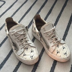 Women’s Giuseppe Zanotti Signature “Frankie” Sneakers